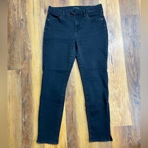 BCBG MAX AZRIA Black Super Stretch High Waist Skinny Jeans size 31